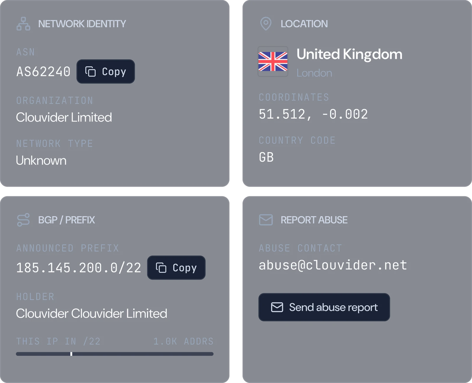 Detects VPN, proxy, Tor and more