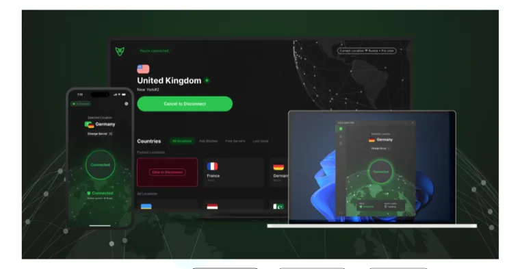 Urban Shield VPN app screenshots