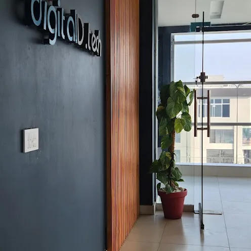 digitaldtech branded entrance